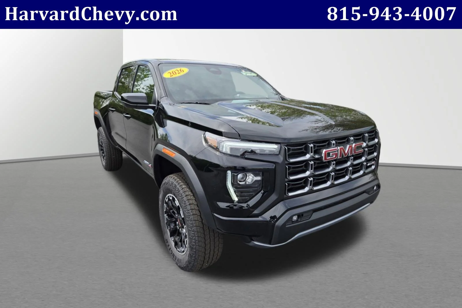 Certified Used 2026 Onyx Black GMC AT4 image 1