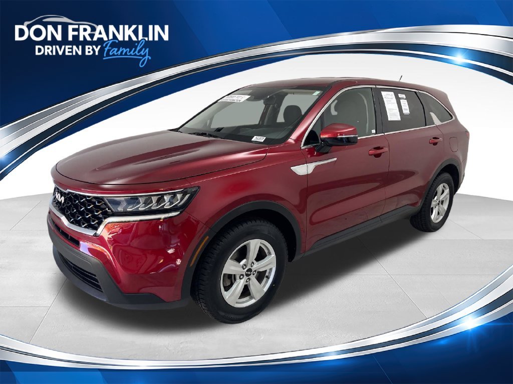 Used 2023 Red Kia LX image 1