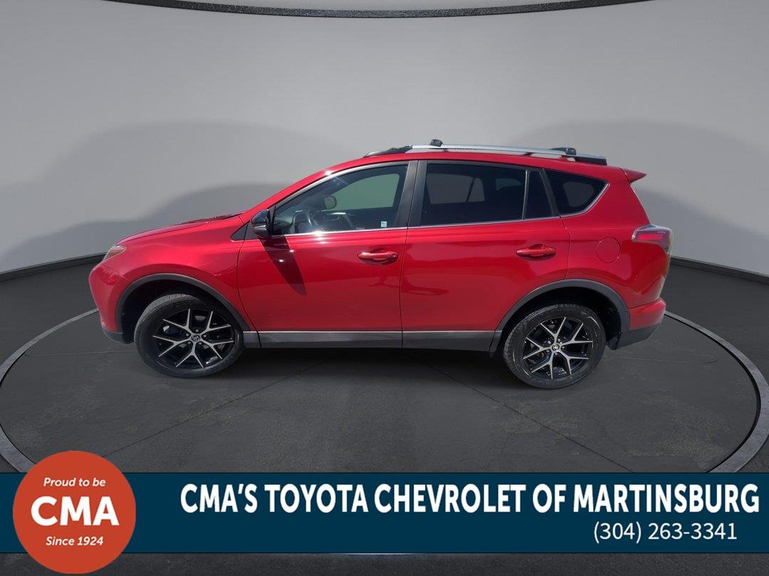 Used 2017 Barcelona Red Metallic Toyota SE image 5