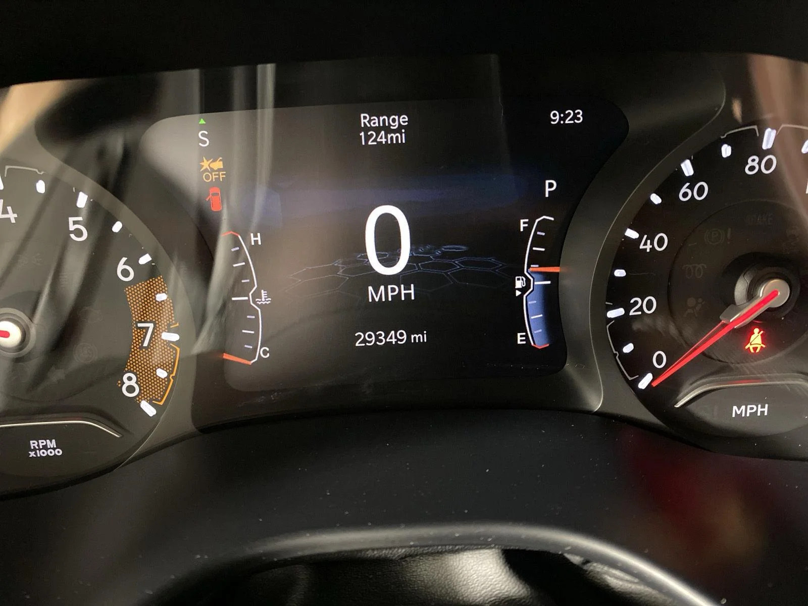 Used 2024 Red Hot Pearlcoat Jeep Trailhawk image 18