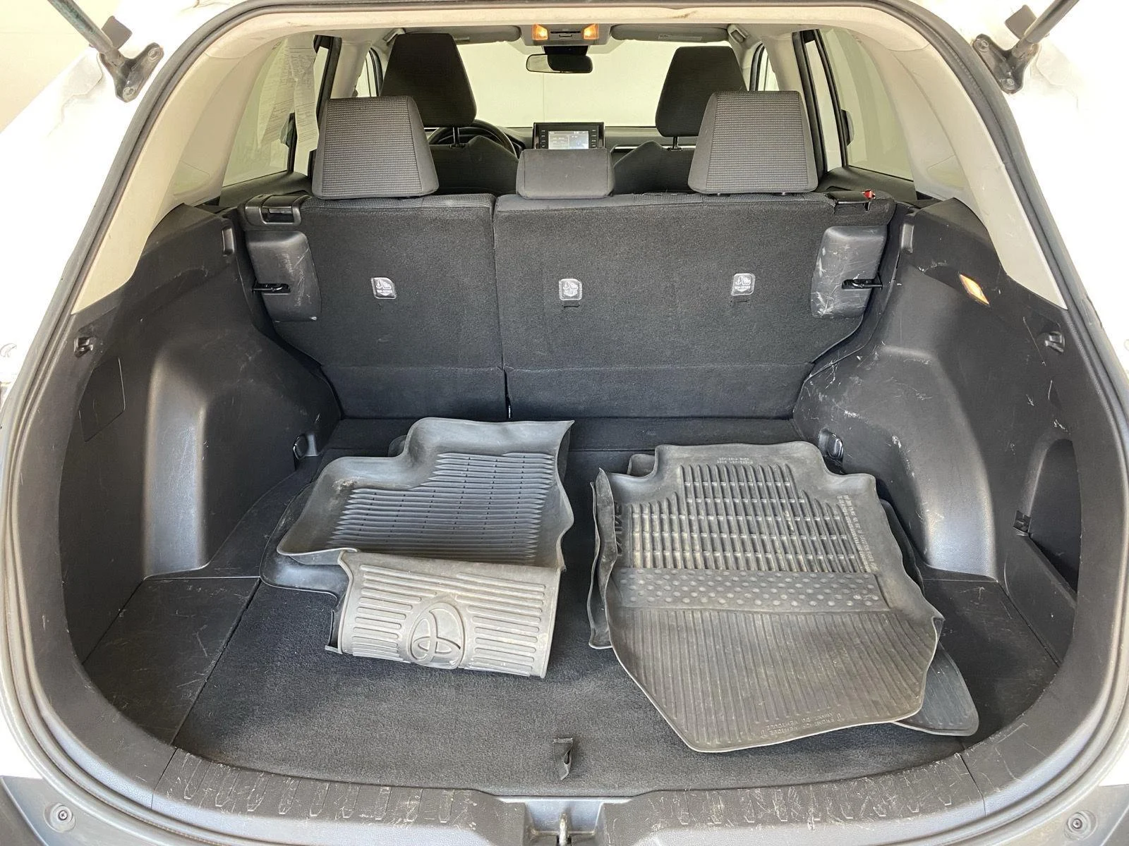 Used 2021 Super White Toyota LE image 7