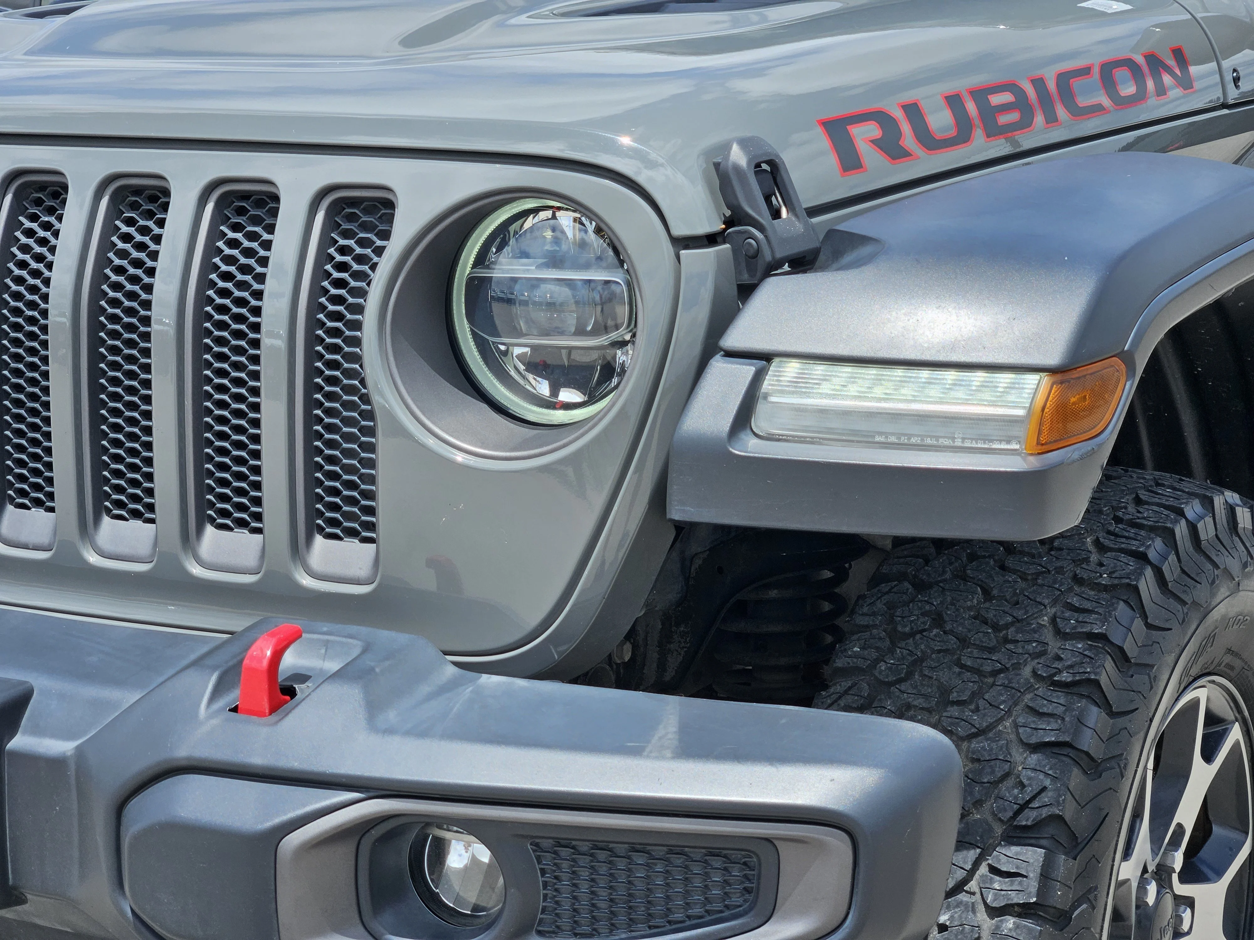 Used 2019 Sting-Gray Clearcoat Jeep Unlimited Rubicon image 8