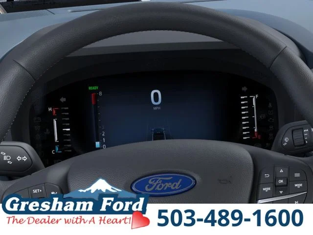 New 2026 Azure Gray Metallic Tri-Coat Ford Lariat image 14