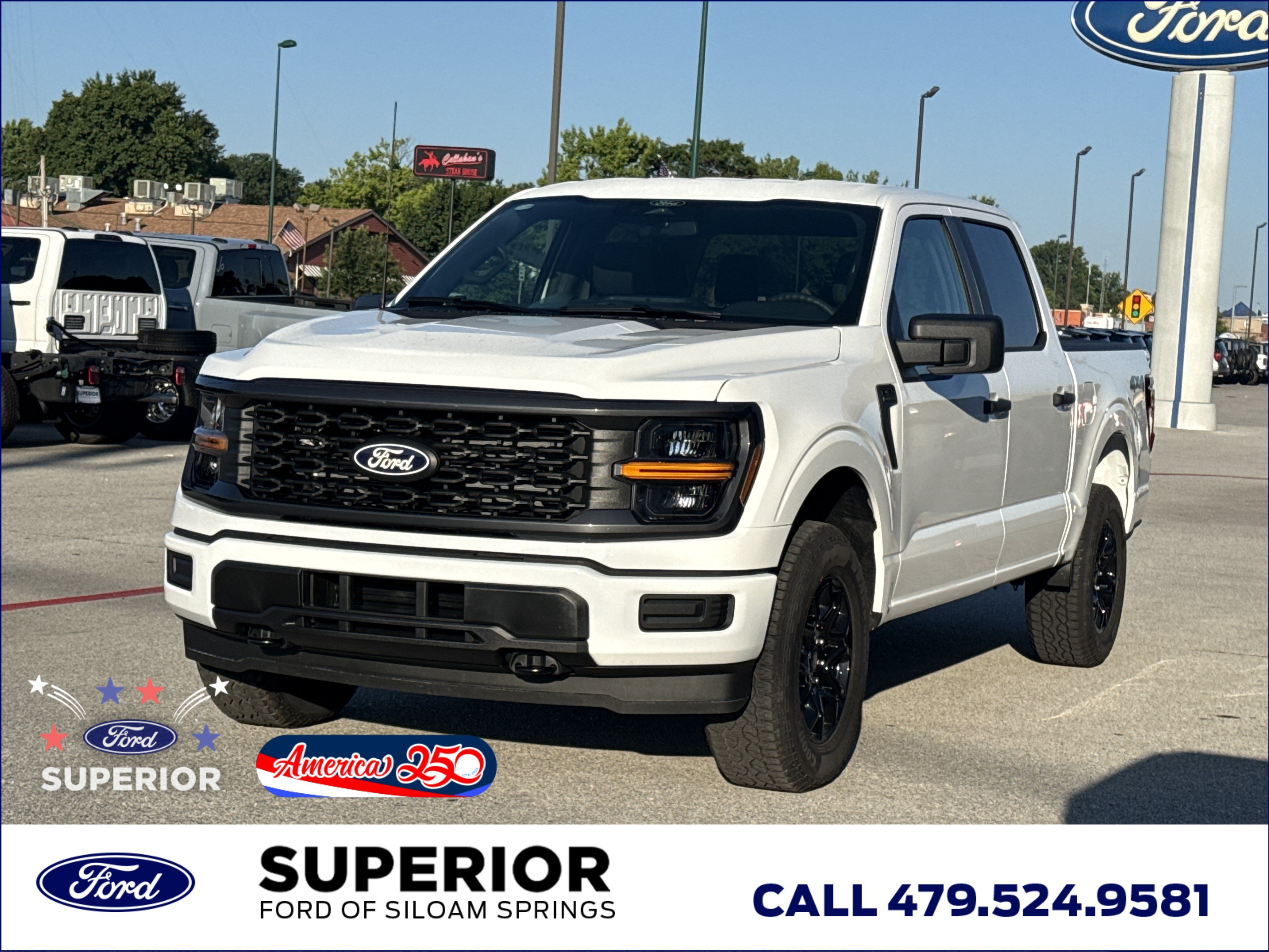 New 2026 Oxford White Ford STX 4WD image 11