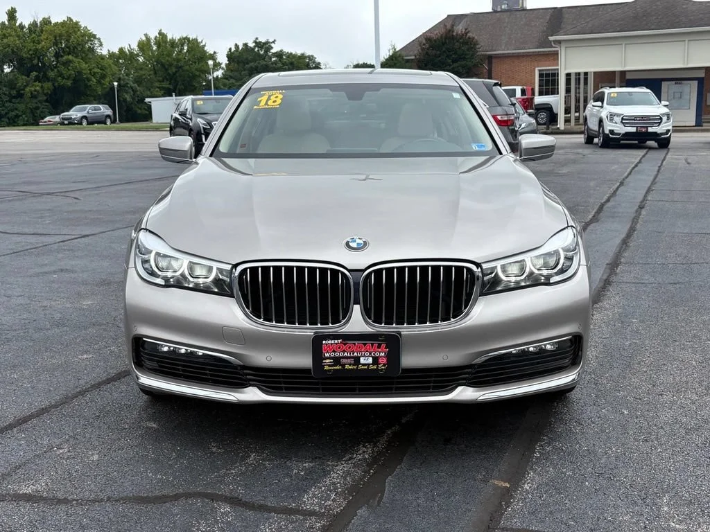 Used 2018 Gold BMW 740i image 1