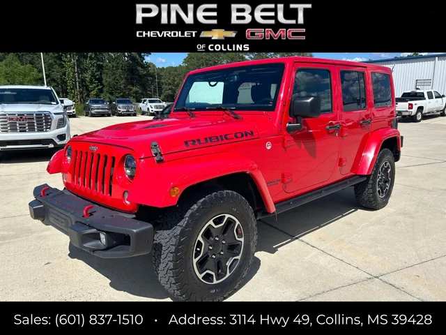 2016 Jeep Wrangler Unlimited Rubicon Hard Rock