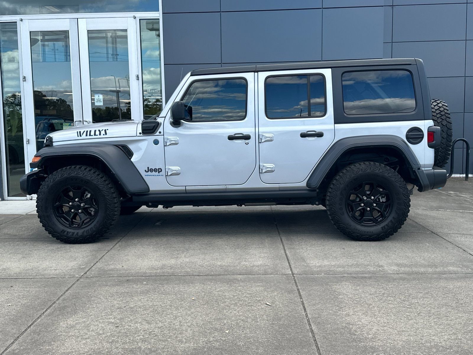 Used 2023 Silver Zynith Clearcoat Jeep Willys 4xe image 6