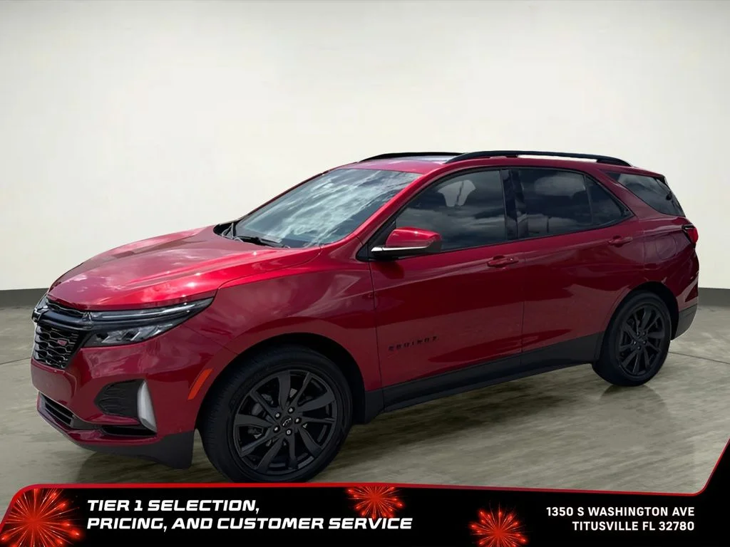 Certified Used 2024 Red Chevrolet RS image 2