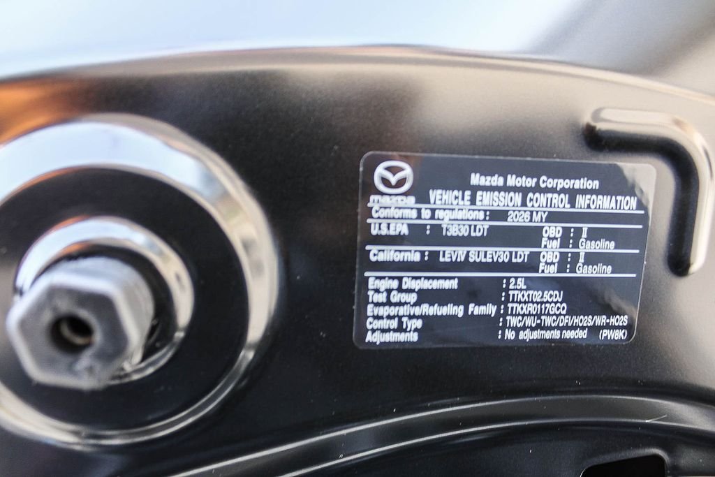 New 2026 Jet Black Mica Mazda 2.5 S Select AWD image 13