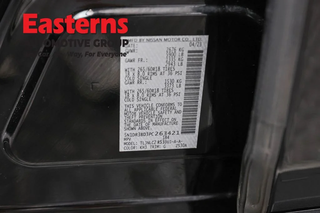 Used 2023 Black Nissan Rock Creek image 39