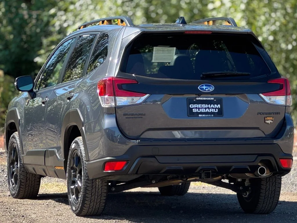 Used 2024 Magnetite Gray Metallic Subaru Wilderness image 5