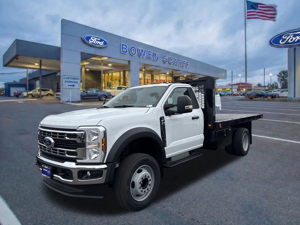New 2024 Oxford White Ford Platform Body image 8