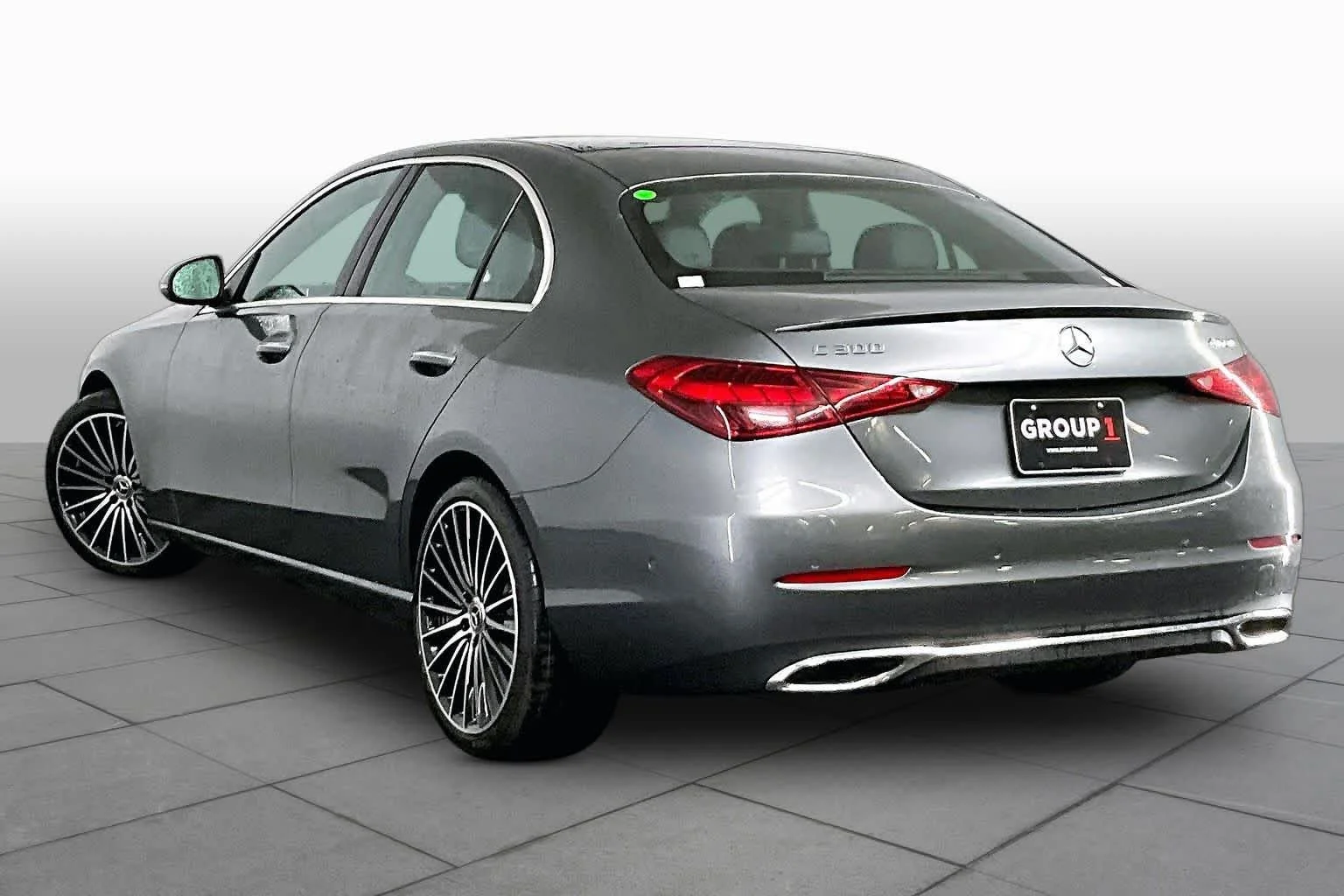 New 2026 Selenite Grey Metallic Mercedes-Benz C 300 image 4