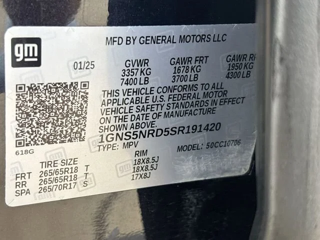2025 Chevrolet Tahoe LT - Photo 35