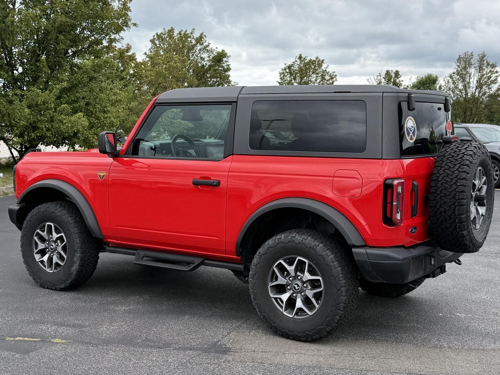 Used 2023 Race Red Ford Badlands Advanced image 5