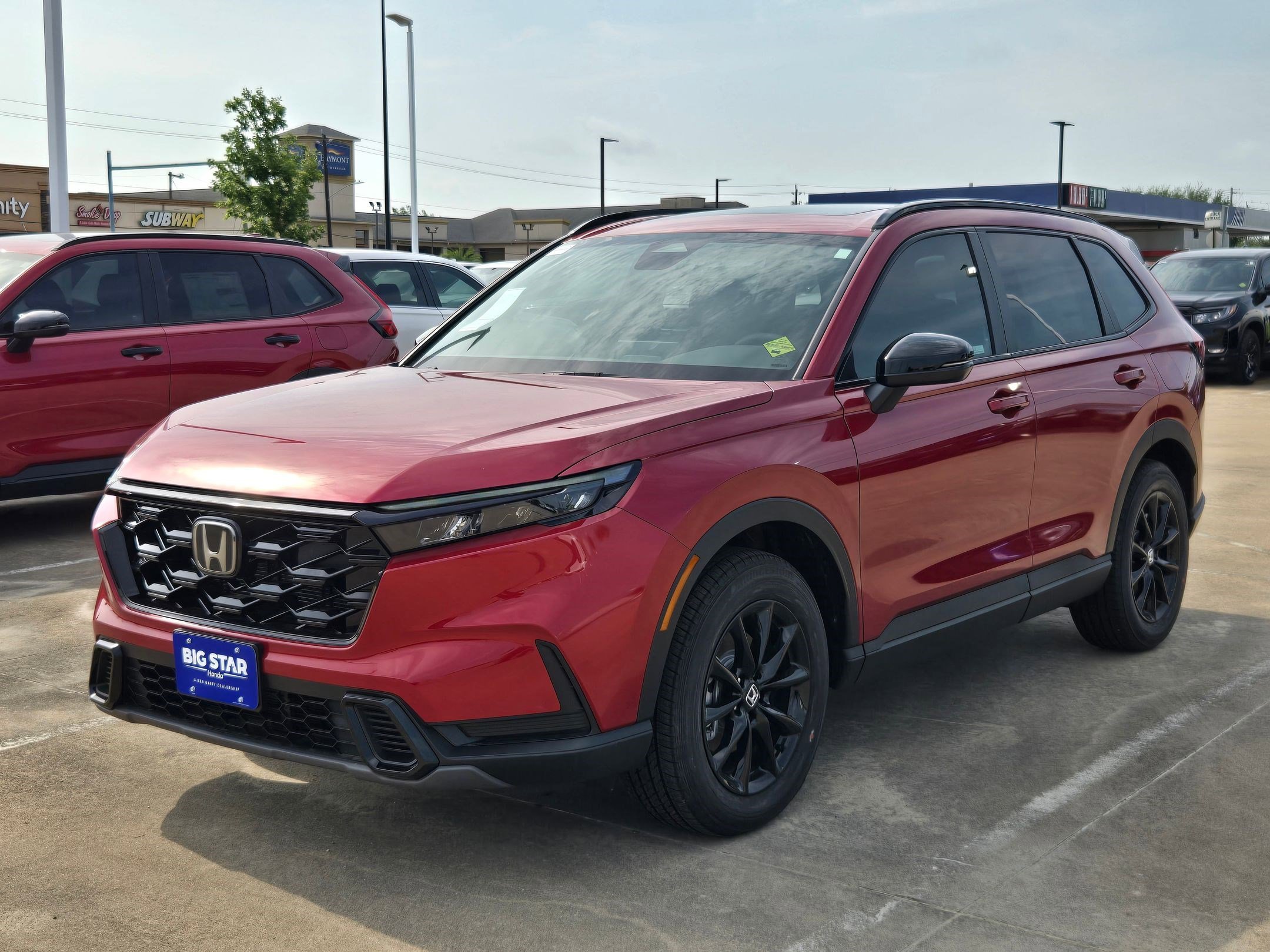 New 2026 Radiant Red Metallic Honda Sport image 7