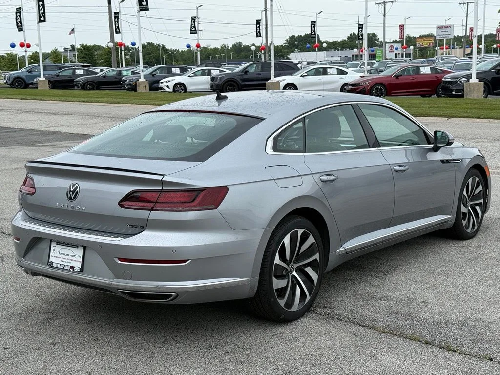 Used 2021 Silver Volkswagen 2.0T SEL R-Line image 8