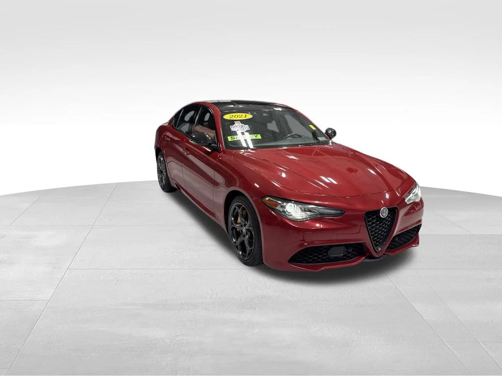 Used 2021 Red Alfa Romeo Ti Sport image 12