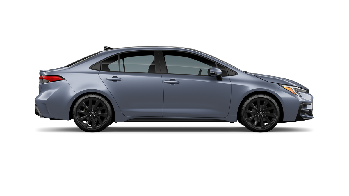 New 2026 Celestite with Midnight Black Metallic roof Toyota SE image 13