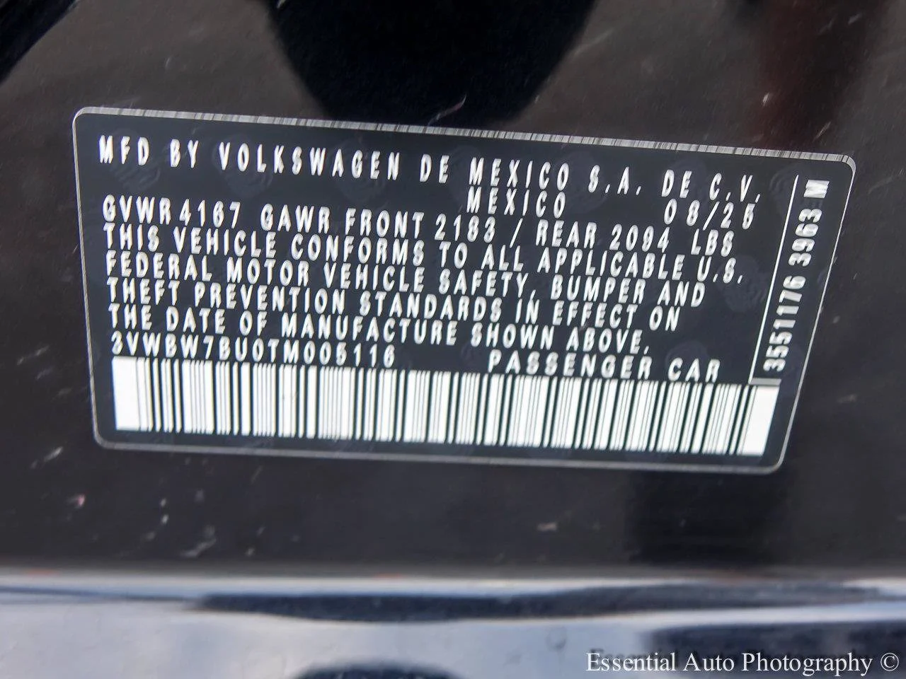 Used 2026 Deep Black Pearl Volkswagen Sport image 23