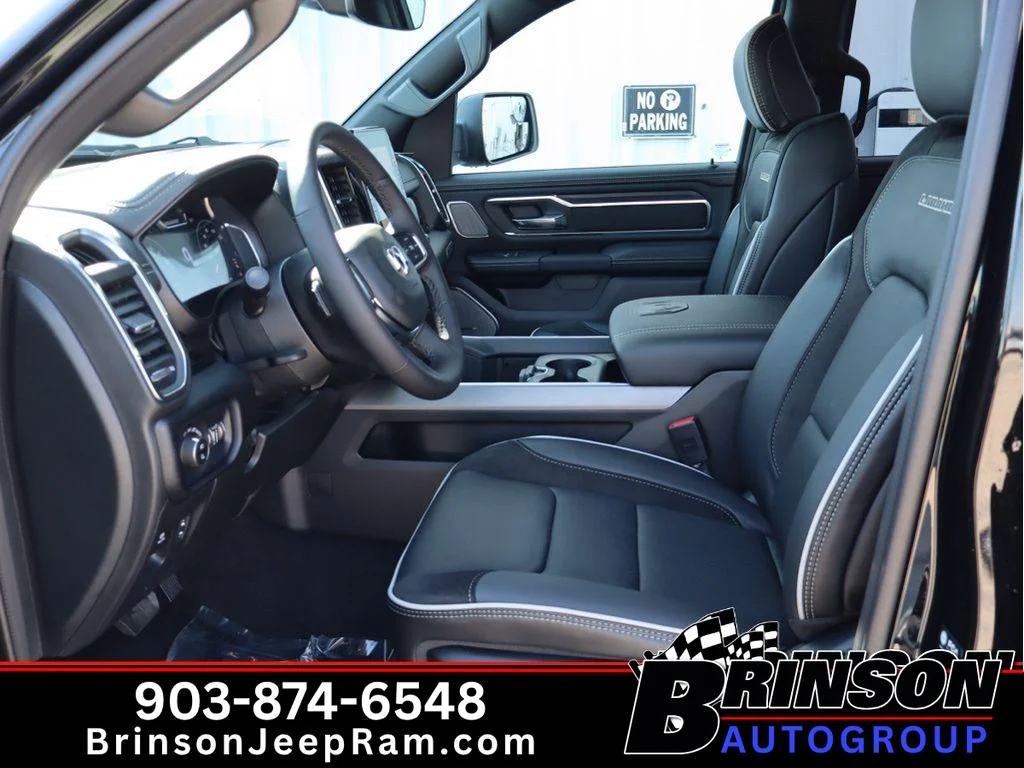 New 2026 Diamond Black Crystal Pearlcoat Ram Laramie image 11