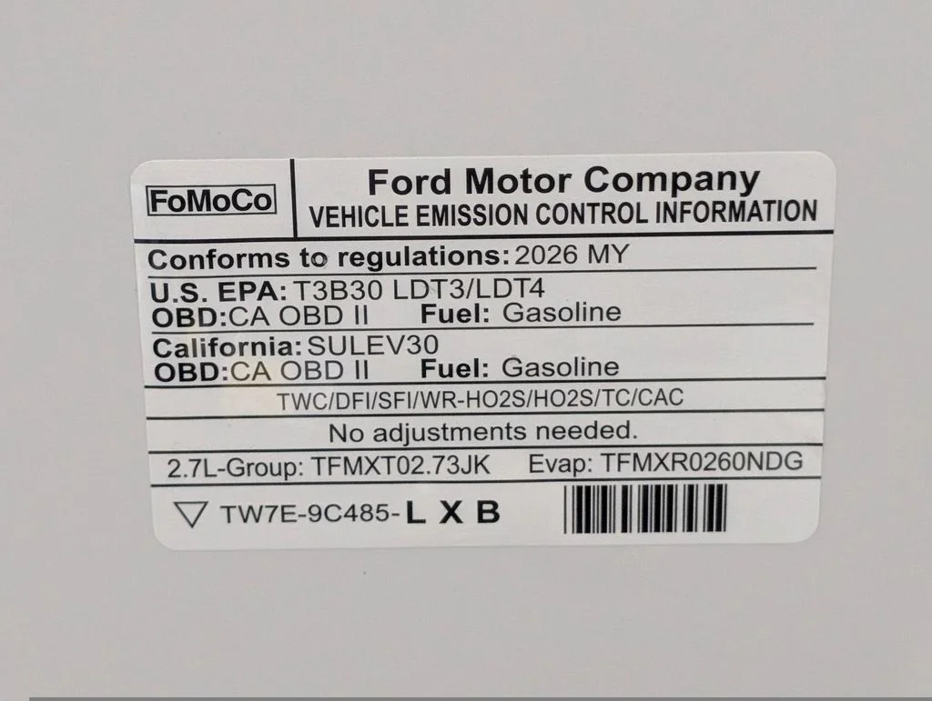 New 2026 Oxford White Ford STX® image 25