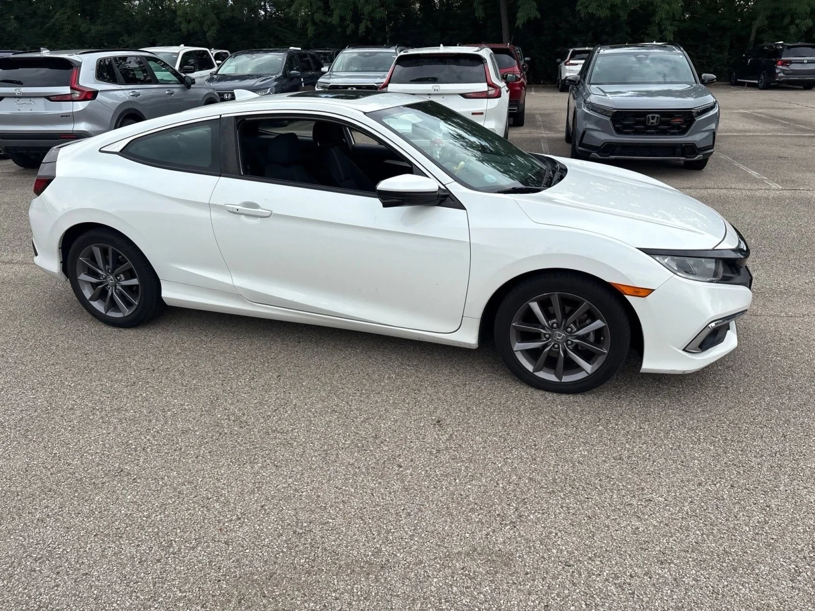 Used 2019 Platinum White Pearl Honda EX image 14