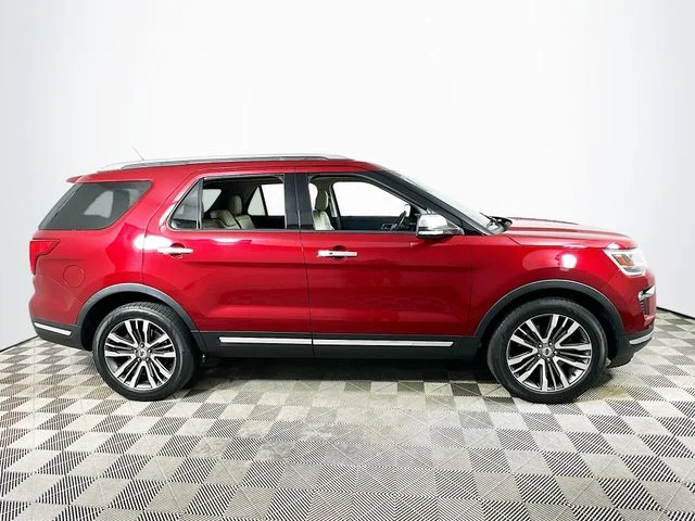 Certified Used 2019 Red Ford Platinum image 2
