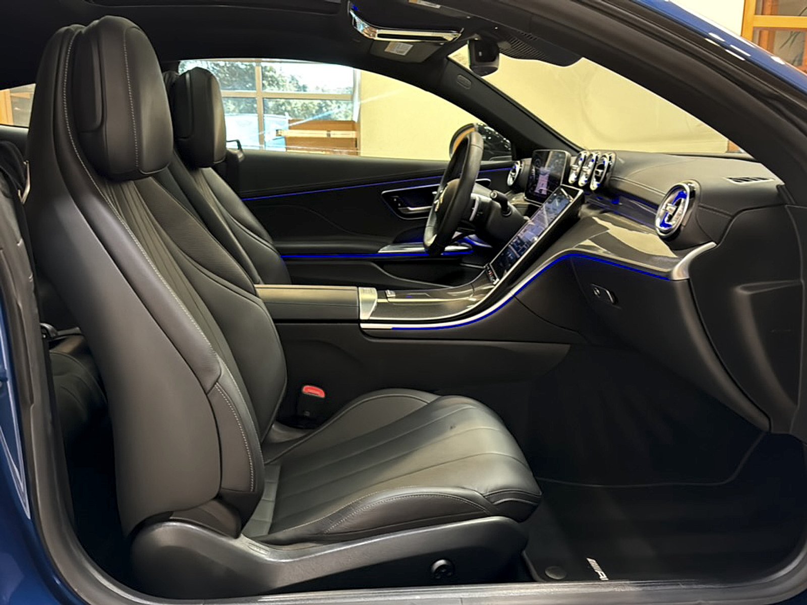 Certified Used 2024 Sterling Blue Metallic Mercedes-Benz 4MATIC® image 12