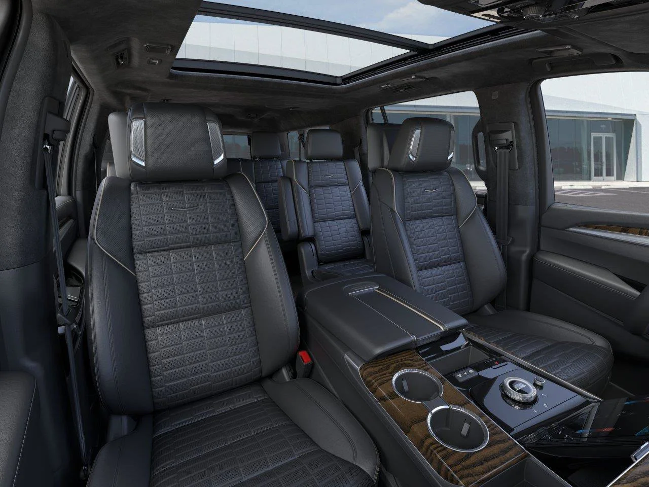 New 2026 Vibrant White Tricoat Cadillac Platinum Sport image 16