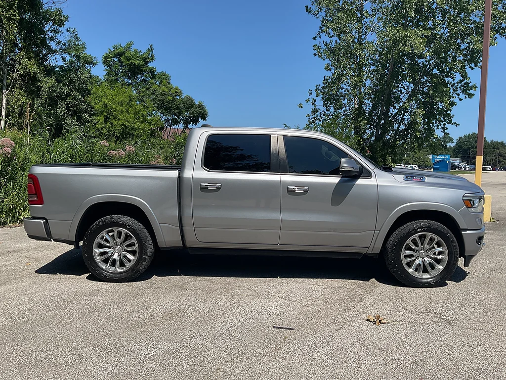 Used 2022 Billet Silver Metallic Clear Coat Ram Laramie image 4
