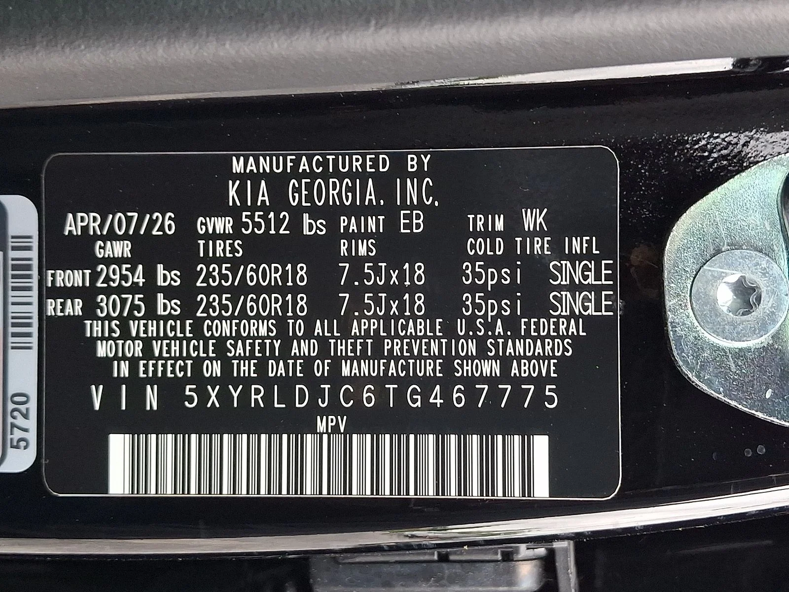 New 2026 Black Kia S image 21