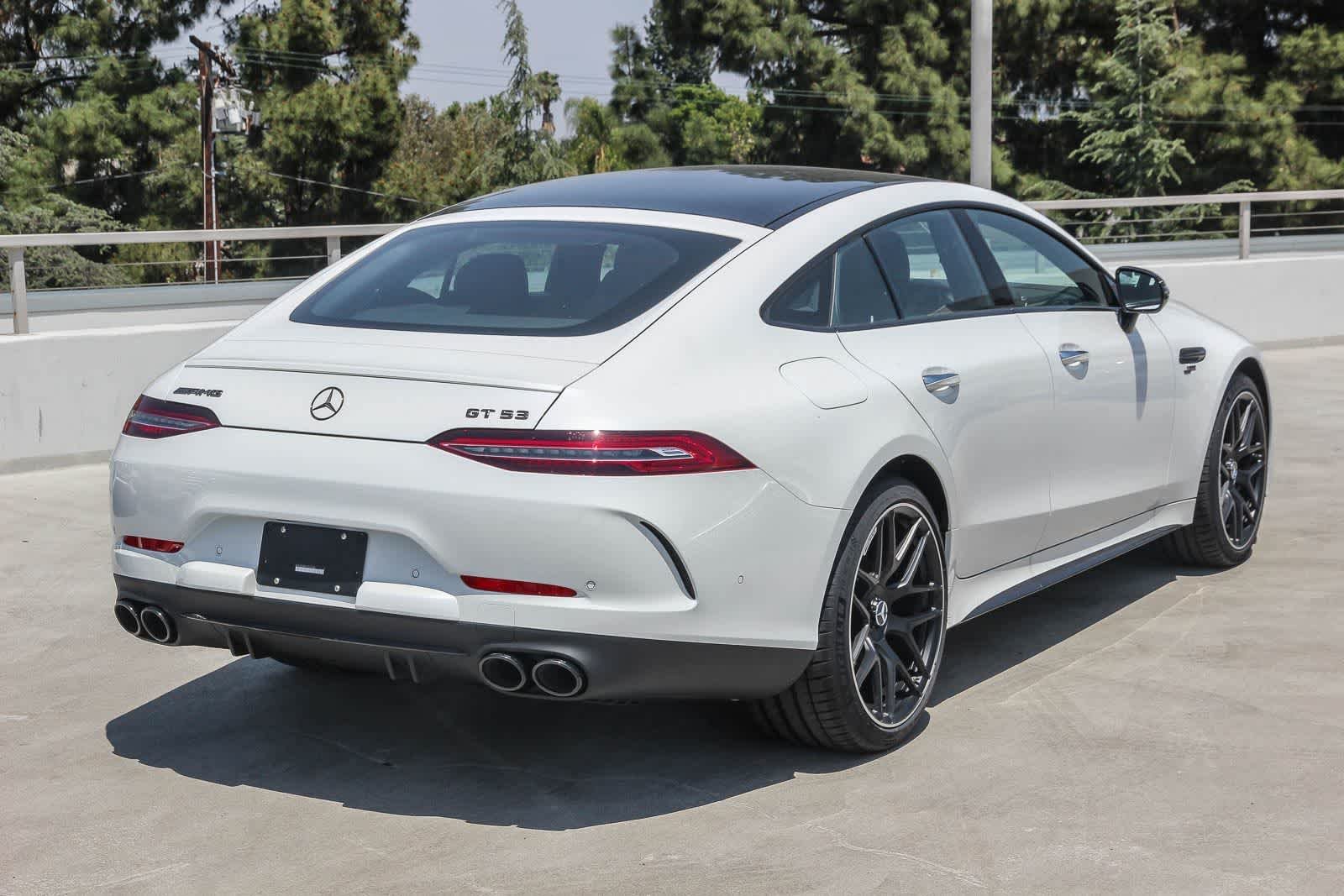 New 2026 MANUFAKTUR Moonlight White Metallic Mercedes-Benz AMG® GT 53 image 4