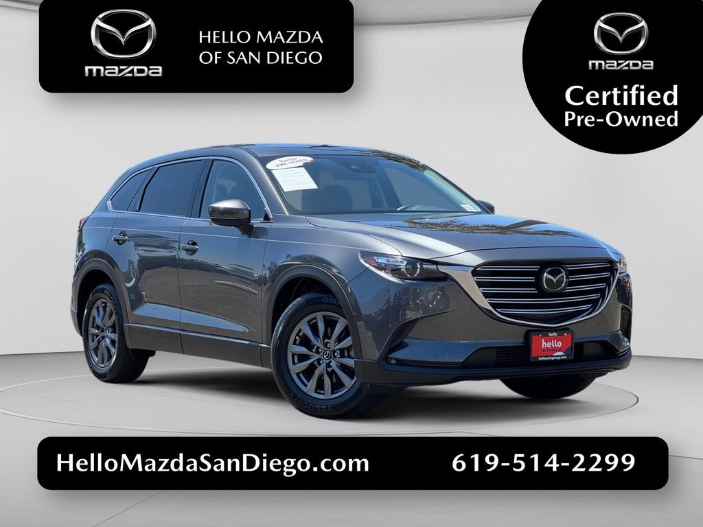 Certified Used 2023 Machine Gray Mazda Touring image 1