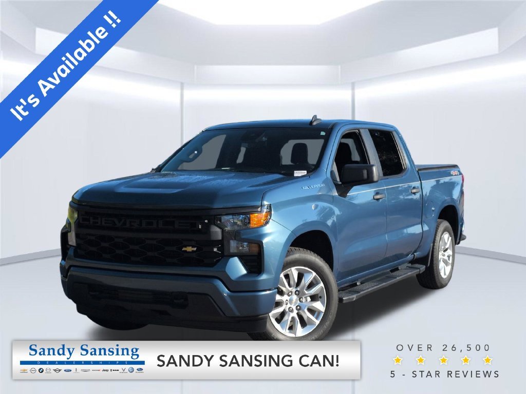 Used 2024 Blue Chevrolet Custom image 1