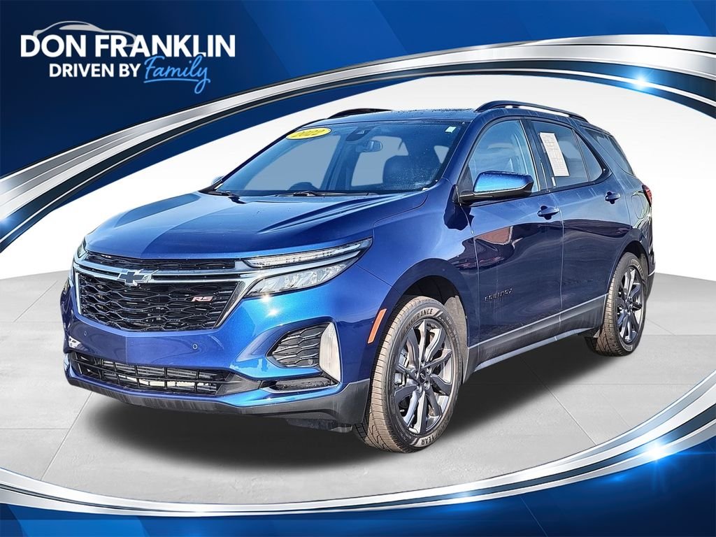 Used 2022 Blue Chevrolet RS image 1
