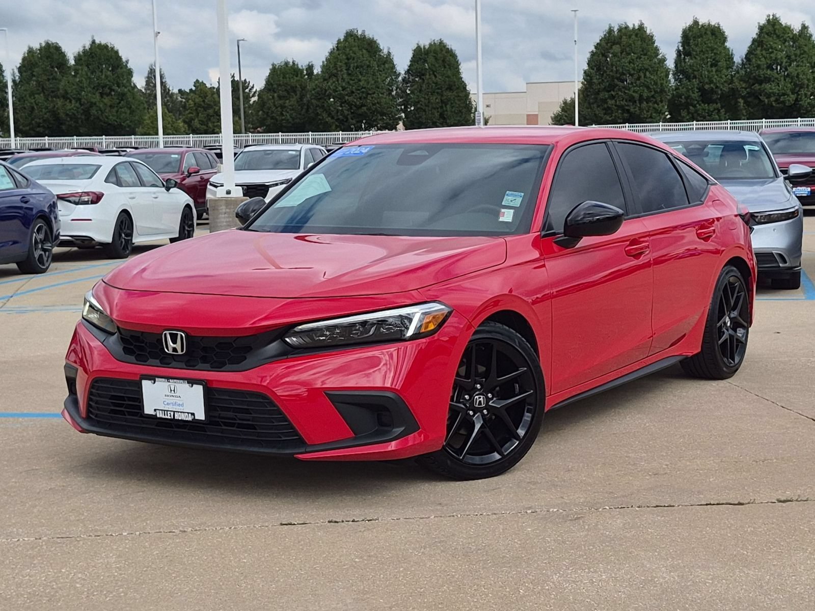 Certified Used 2024 Rallye Red Honda Sport image 2