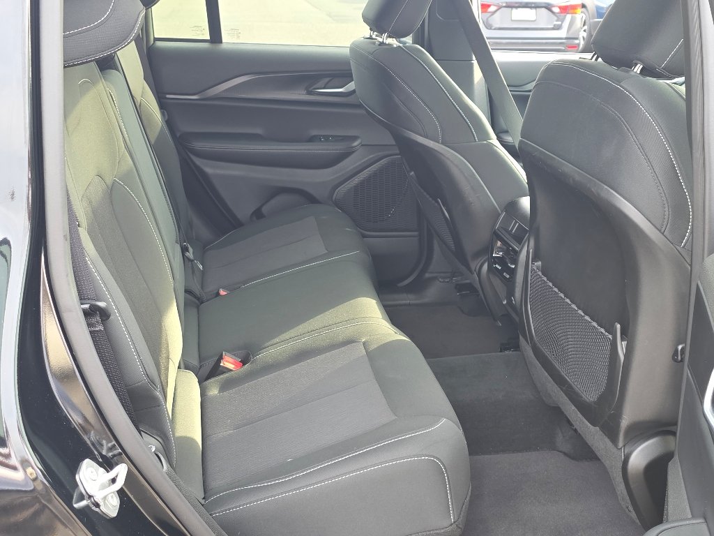 Used 2025 Diamond Black Crystal Pearl Coat Jeep Laredo X image 24