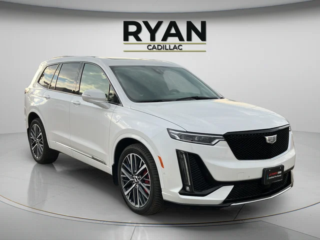 Certified Used 2023 CRYSTAL WHITE TRICOAT Cadillac AWD Sport image 1