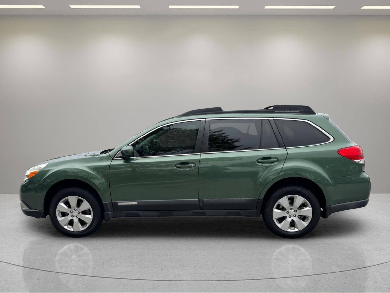 Used 2010 Cypress Green Pearl Subaru Premium All-Weather image 2