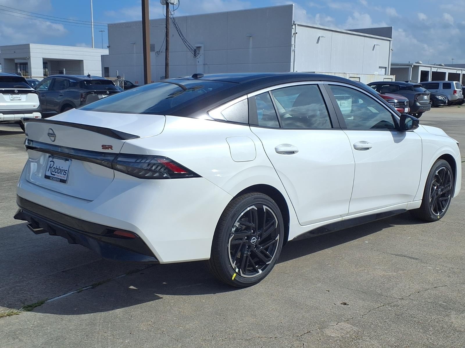 2026 Nissan Sentra SR White at Robbins Nissan