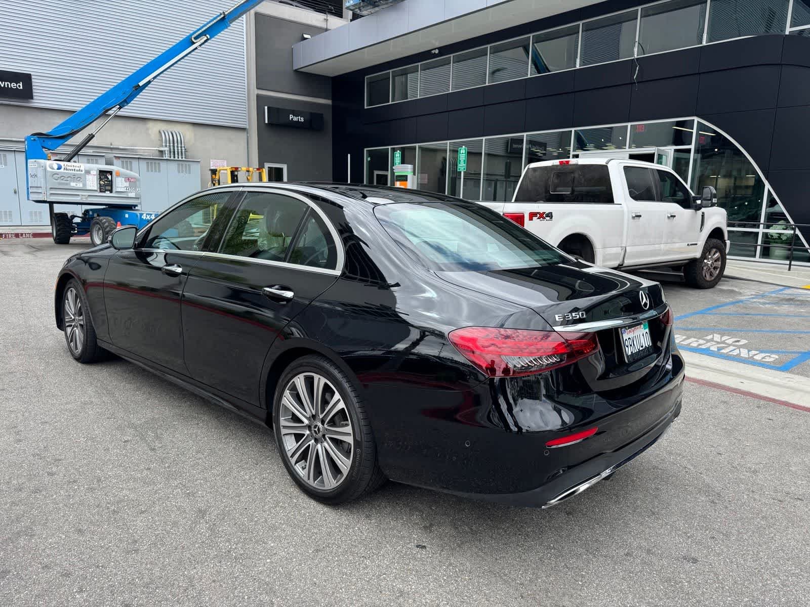 Certified Used 2022 Black Mercedes-Benz E 350 image 3