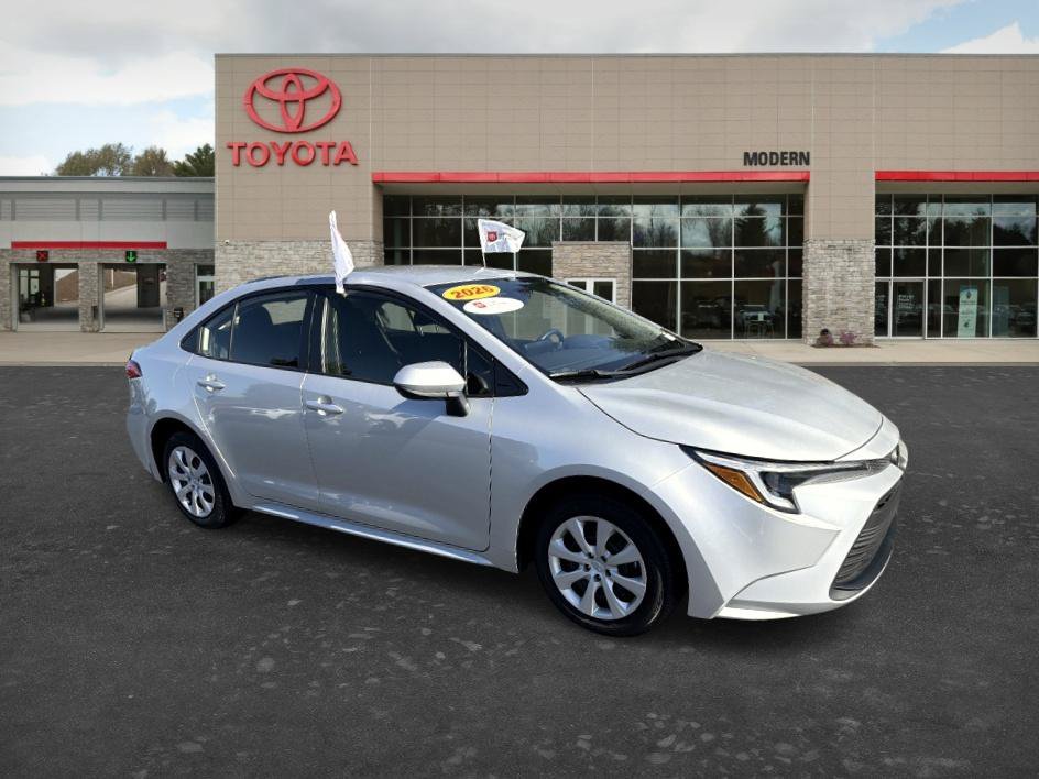 Certified Used 2026 Classic Silver Metallic Toyota Hybrid LE image 2