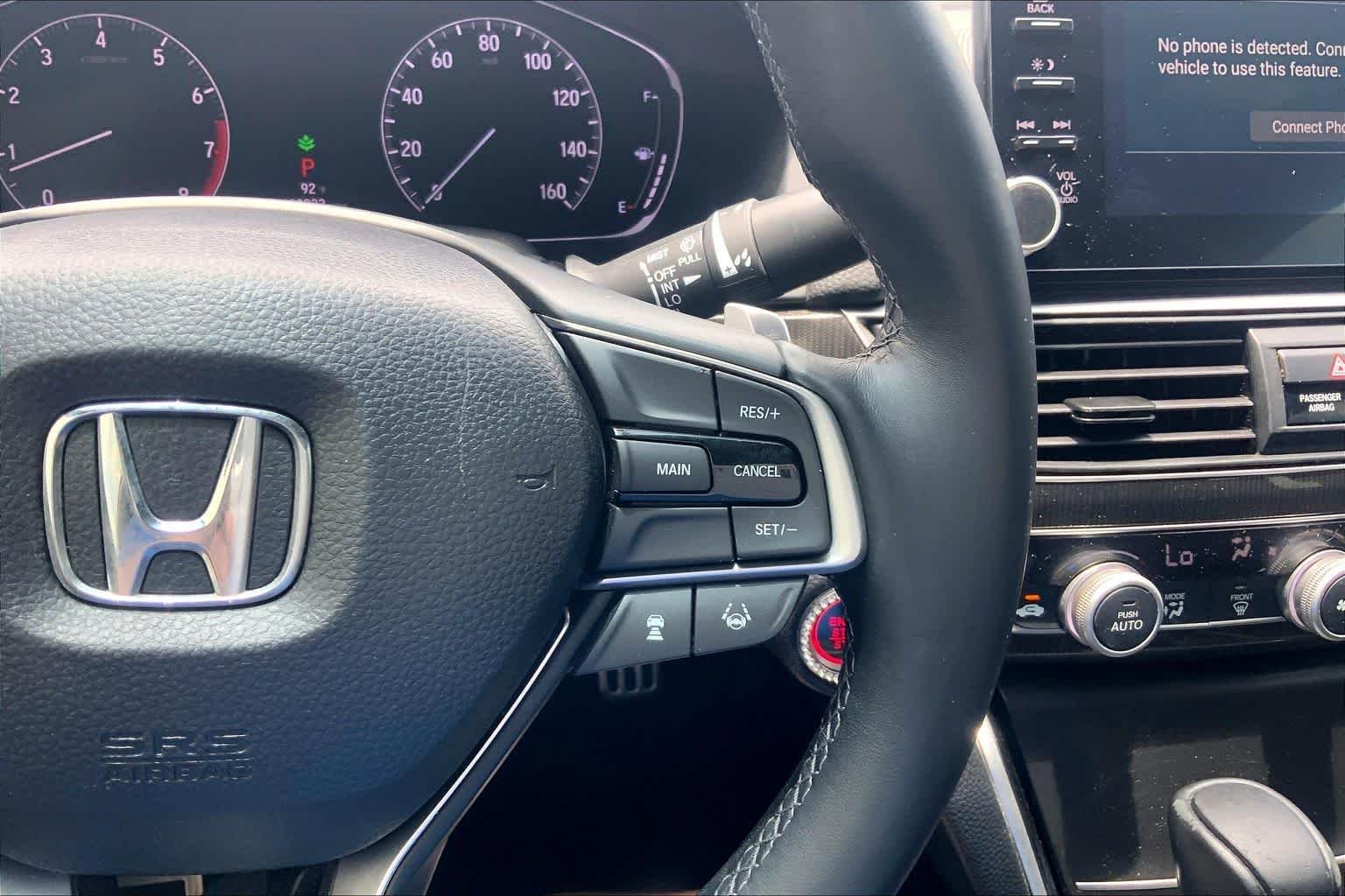 Used 2018 Platinum White Pearl Honda Sport 1.5T image 24