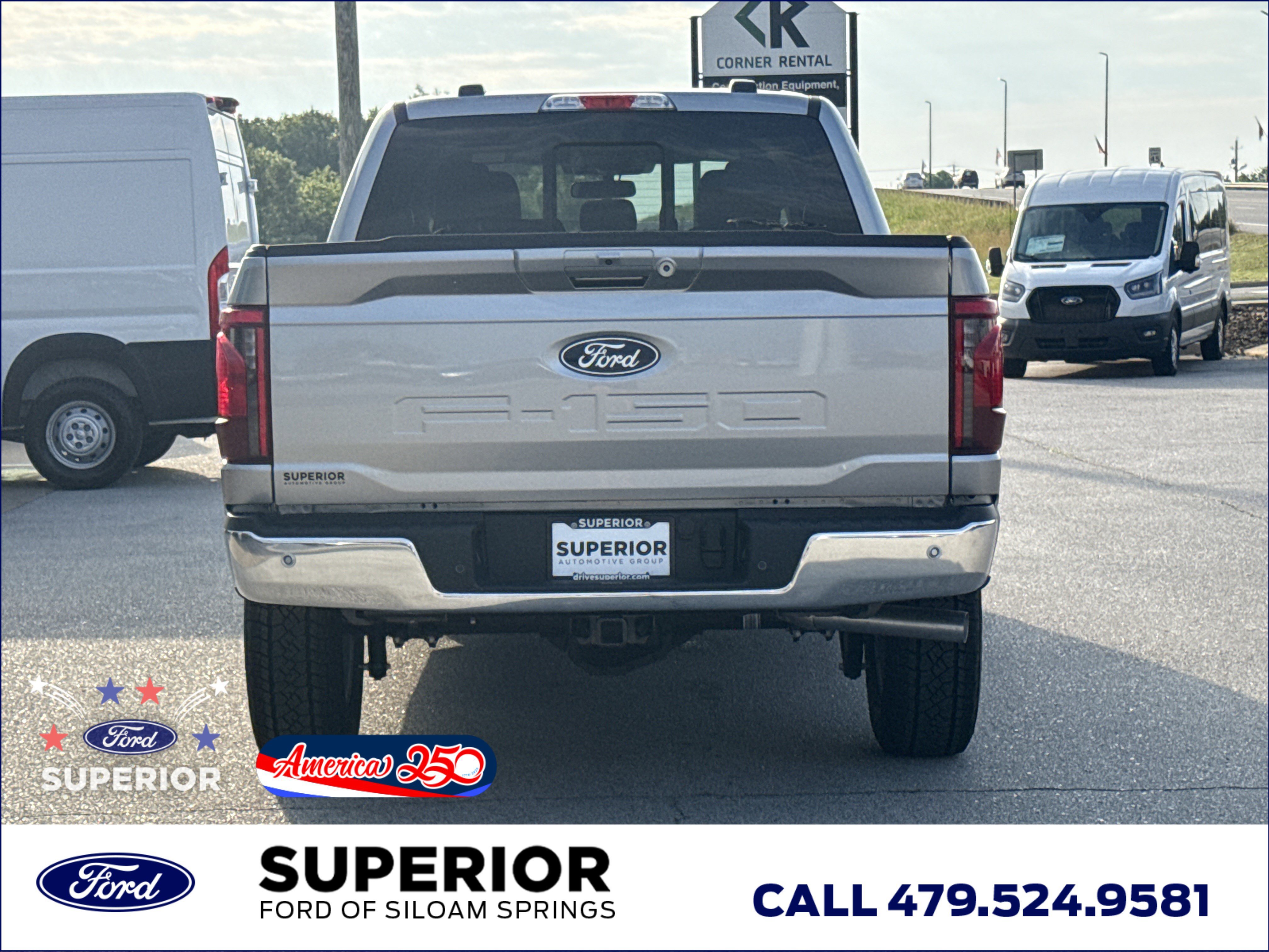 New 2026 Iconic Silver Metallic Ford XLT image 5
