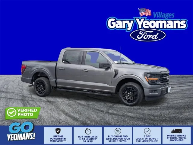 New 2026 Gray Ford XLT image 1