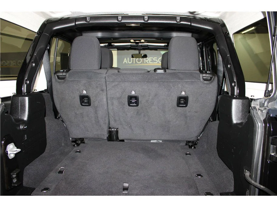 Used 2021 Black Clearcoat Jeep Unlimited Willys image 23
