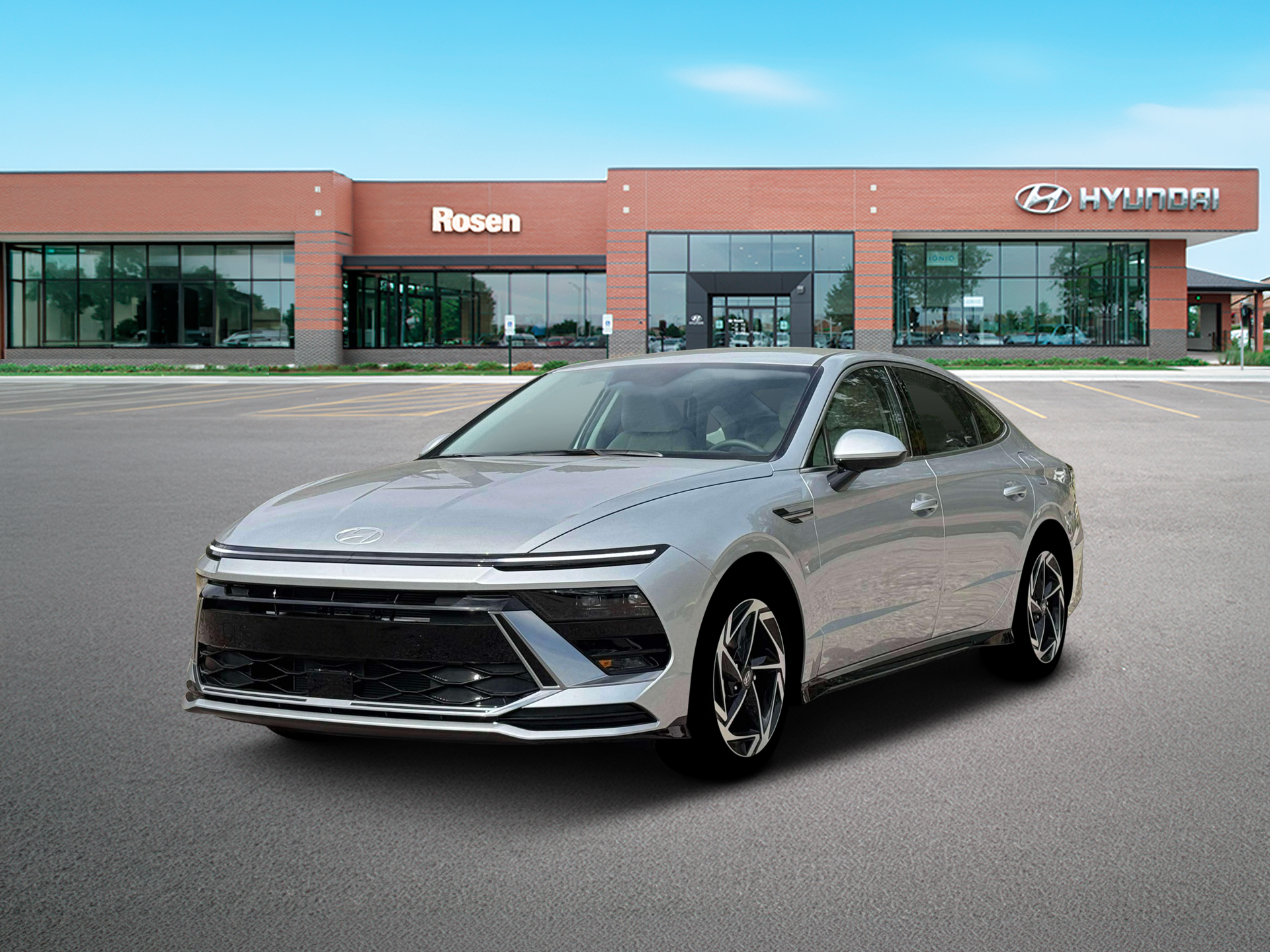 New 2026 Silver Hyundai SEL Sport image 1