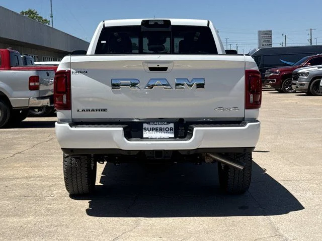New 2026 Bright White Clear-Coat Exterior Paint RAM Laramie image 4