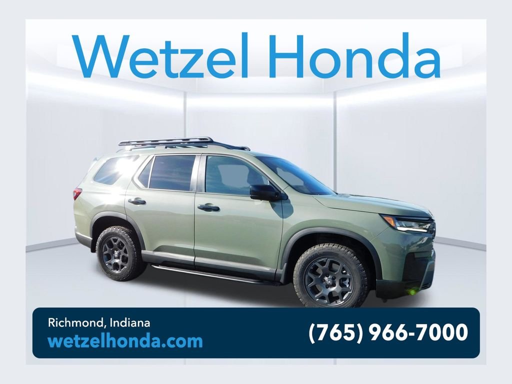 New 2026 Ash Green Metallic Honda TrailSport image 1